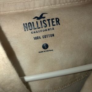 Hollister Brown Bleach Hoodie